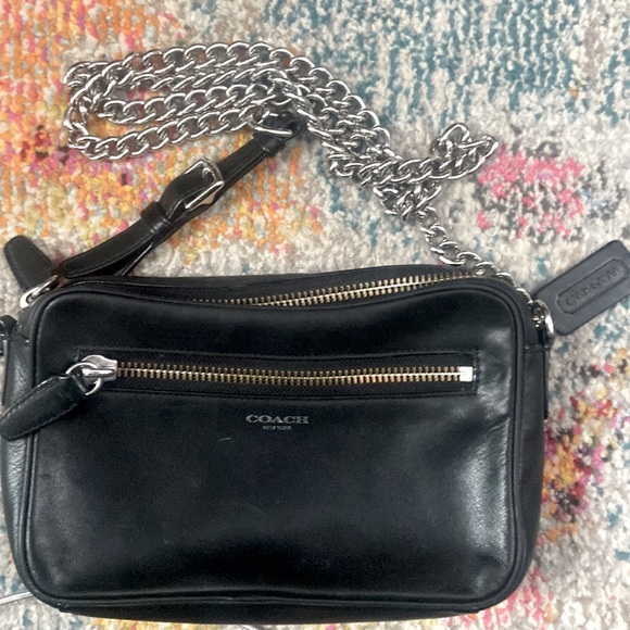 Coach Handbags - Black Leather Coach Purse